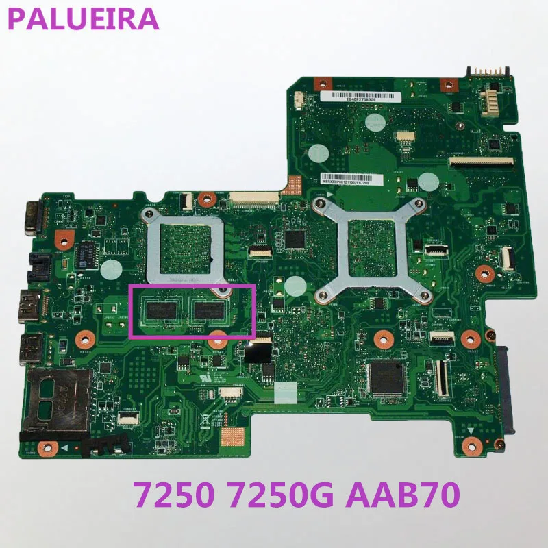PALUBEIRA laptop motherboard For acer aspire 7250 7250G ATI Graphics MB.RLB0P.003 with graphics card chips AAB70 WITH CPU 08N1- |