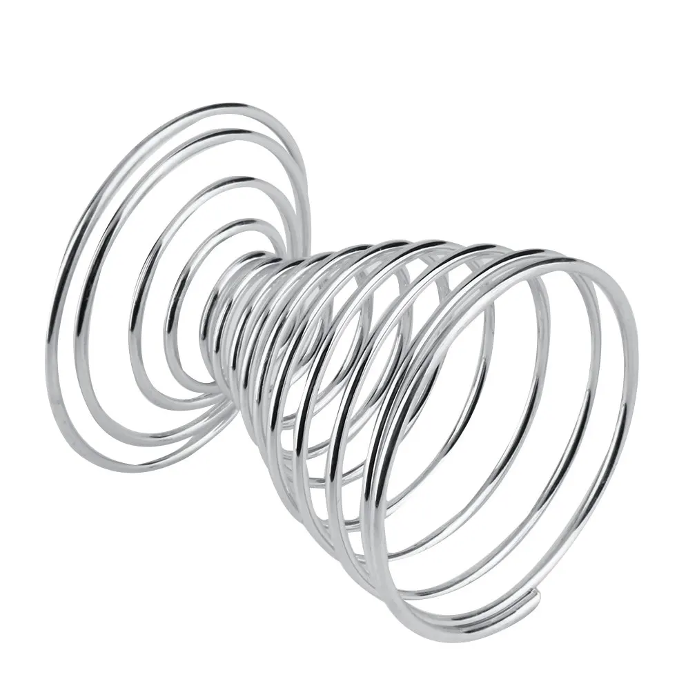 Home Use Stainless Steel Spring Wire Tray Boiled Egg Cups Holder Stand Storage Cup Cooking Tool Kitchen accessories | Дом и сад
