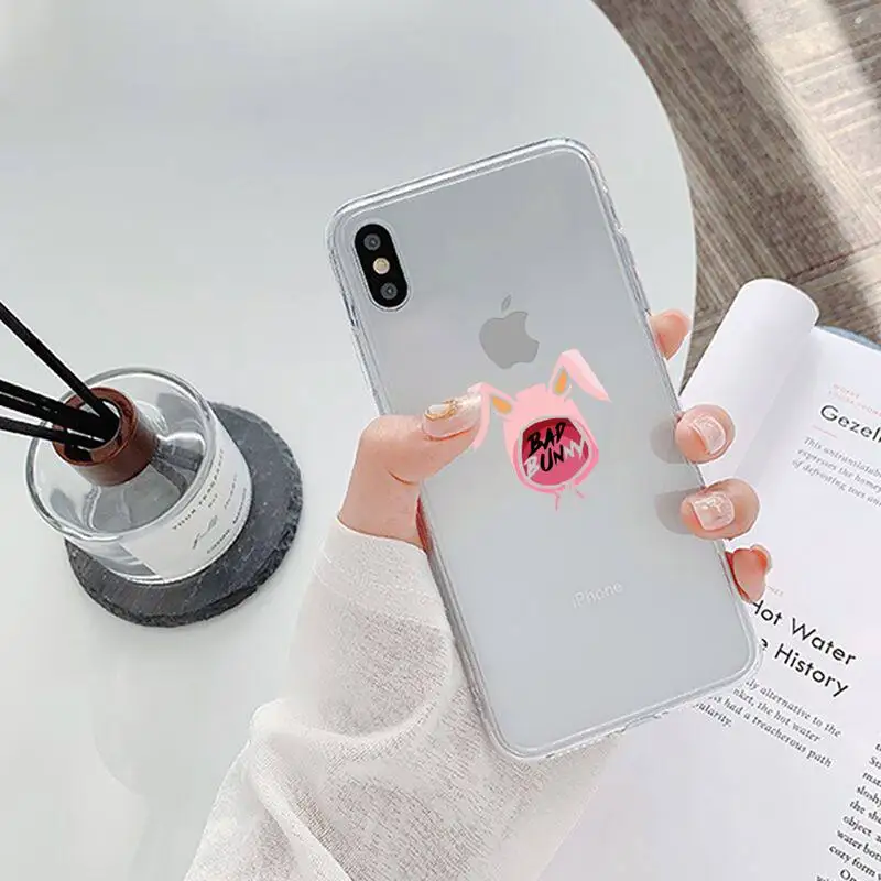 

MaiYaCa Bad Bunny Phone Case for iPhone 11 12 pro XS MAX 8 7 6 6S Plus X 5S SE 2020 XR case