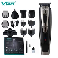 vgr multifunctional hair trimmer beard nose grooming trimmer facial body hair clipper professional hair cutting machine set