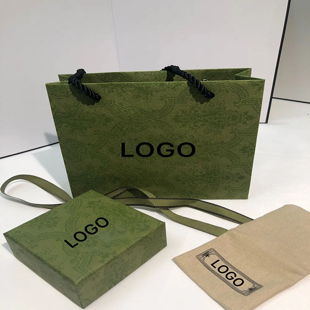 

Brand gift box 1:1 original customized with LOGO free shipping