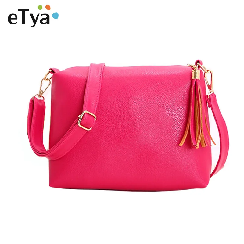 

Women Shoulder Bags Pu Leather Fashion Tassel Ladies Crossbody Messenger bags High Quality Female Handbag Purses Hot Sale