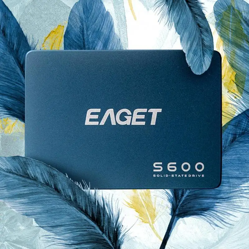 EAGET S600 2,5 дюймов SATA 3,0 SSD жесткий диск 128 ГБ/256 Гб внешний твердотельный накопитель для настольного ноутбука ПК твердотельный накопитель