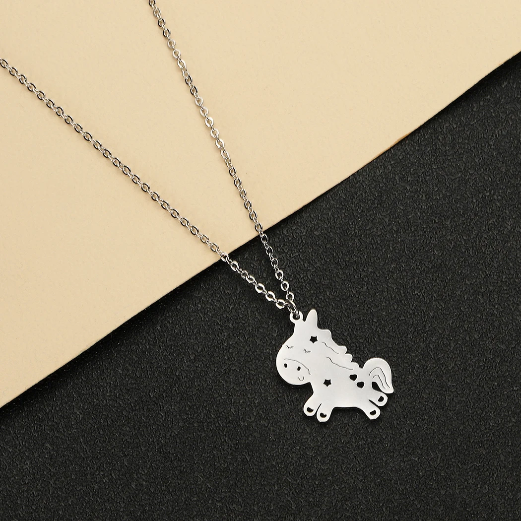 Тодорова мультфильм Единорог Лошадь колье для детей начинающих ходить одежда