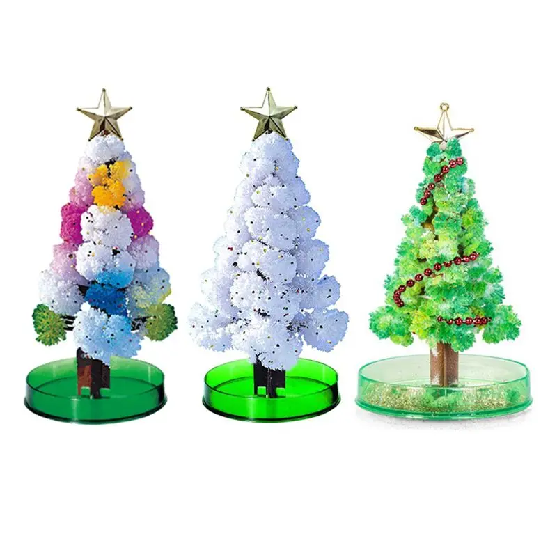

Magic Growing Christmas Tree DIY Magic Growing Tree Your Own Fun Xmas Gift Toy 14*7CM/5.51*2.76in Magic Tree Night Lights