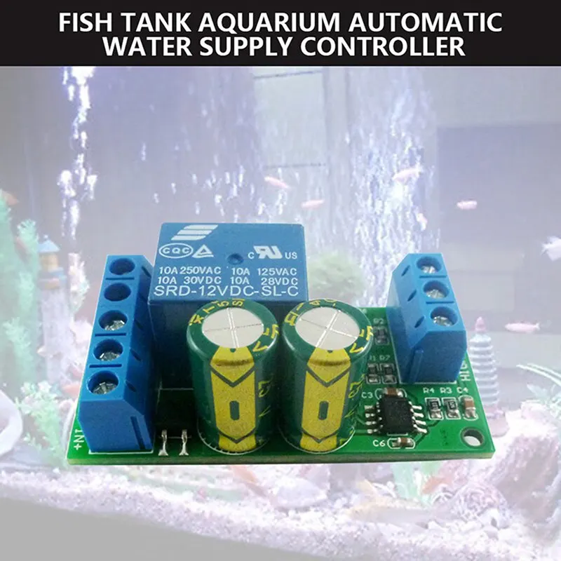 Водяной автоматический регулятор жидкости 12 В электромагнитный клапан мотор