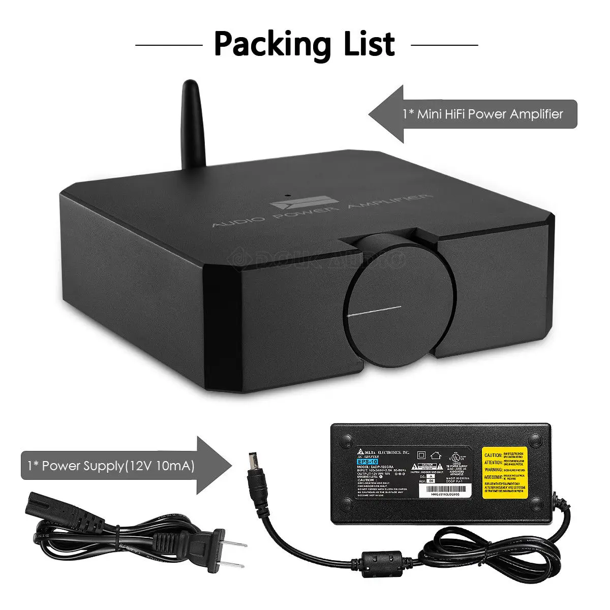 Усилитель мощности Douk Audio HiFi Bluetooth 5 0 MOSFET стерео домашние наушники Amp 80 Вт ×