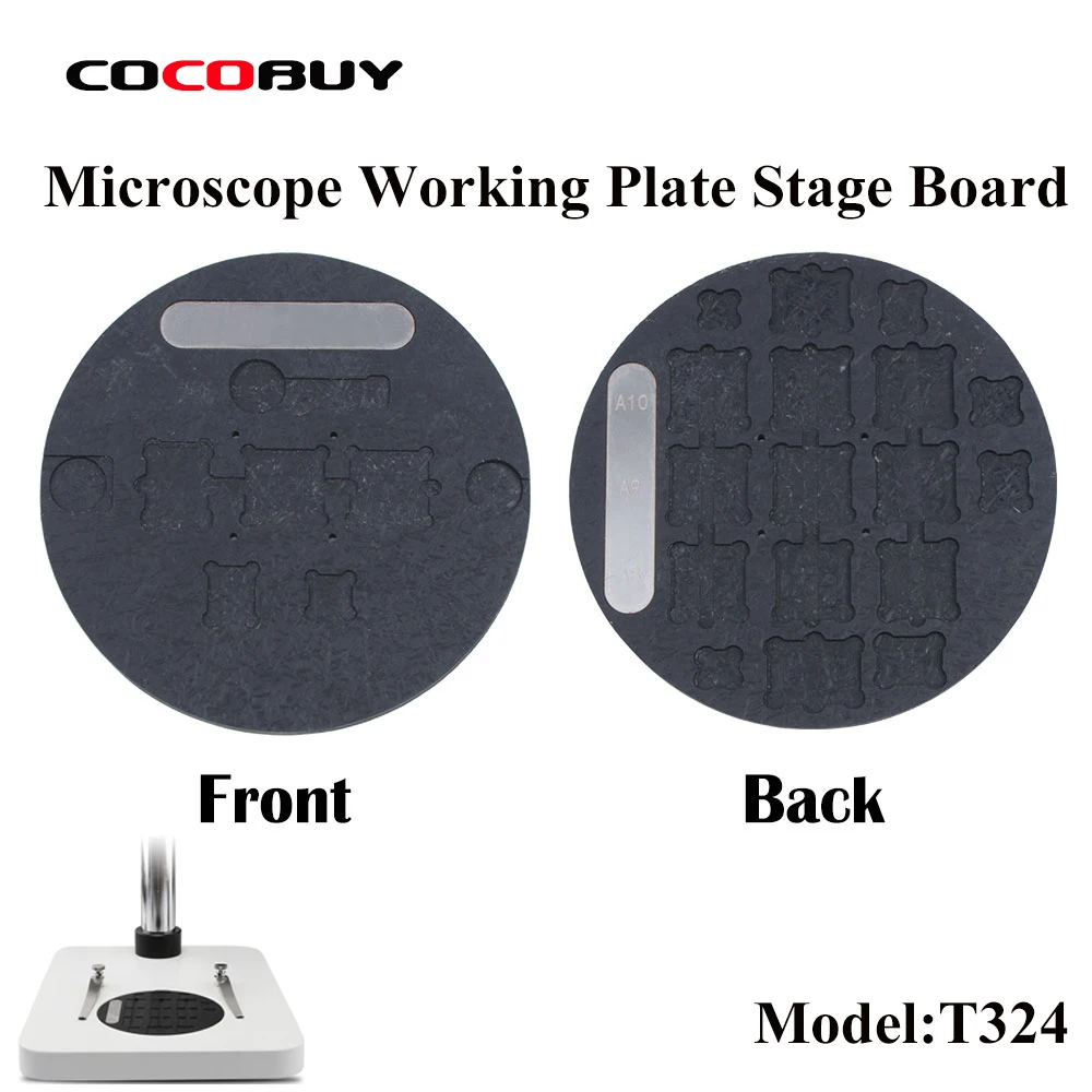 Novecel Инструменты для ремонта микроскопа Рабочая пластина сценическая плата