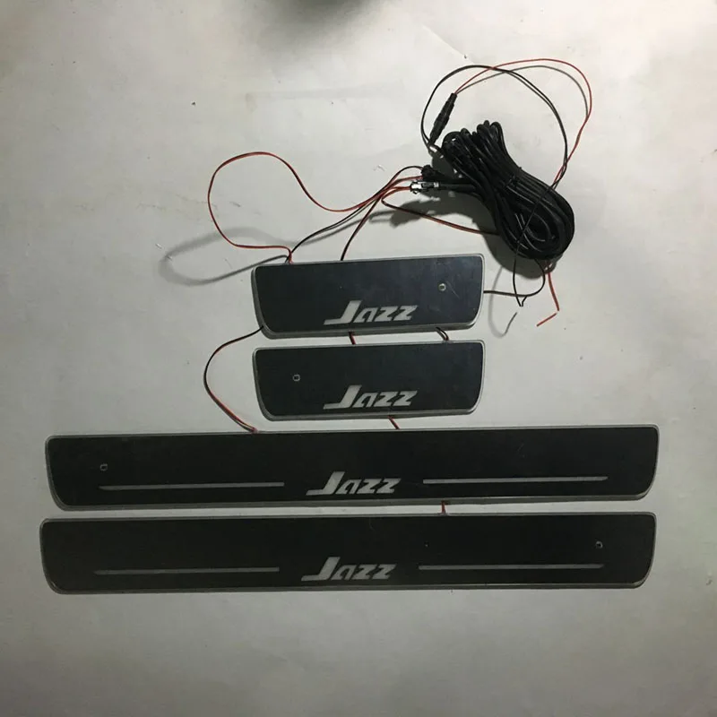 4 шт./компл./для джаз двери Динамический светодиодный светильник порог