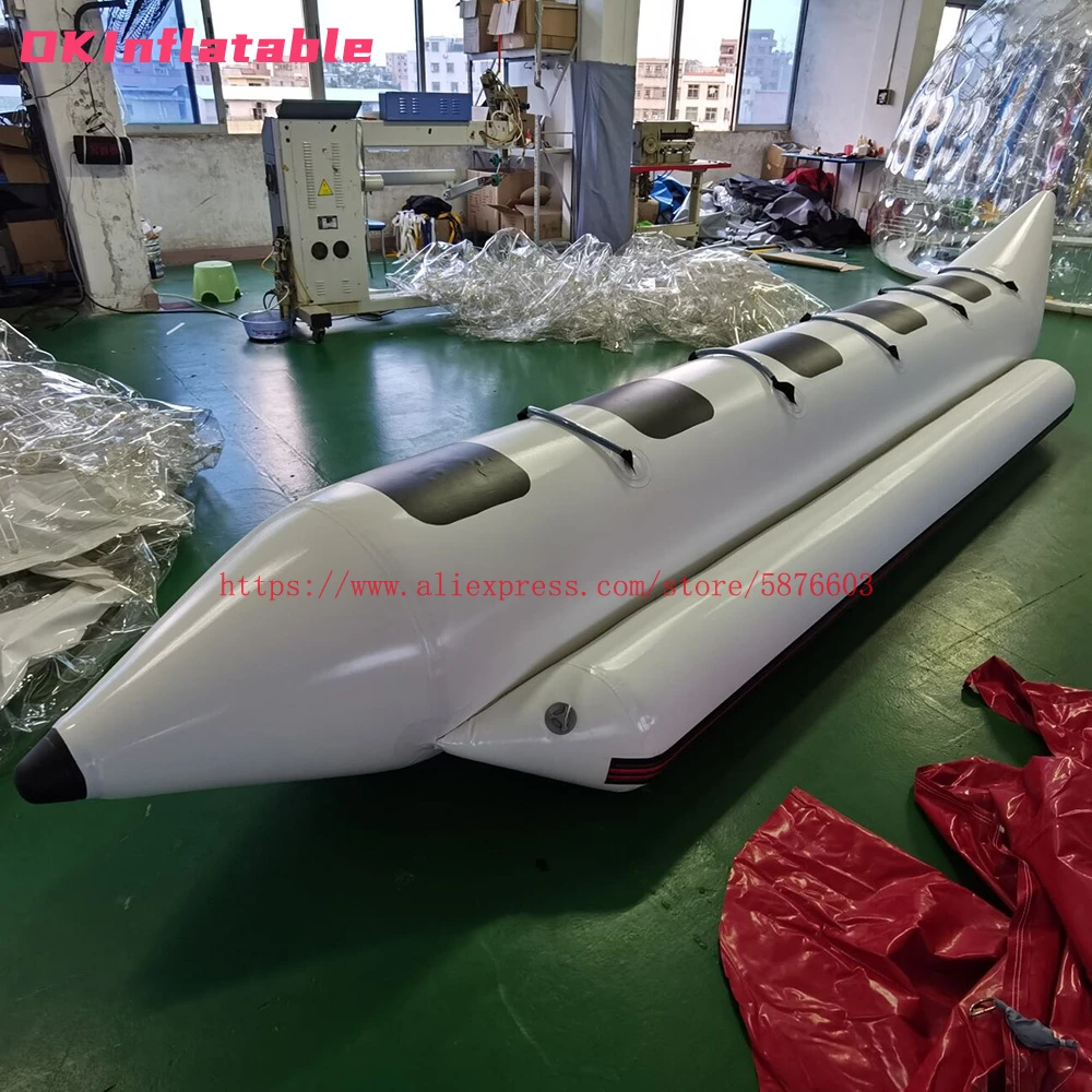 Летние водные игры надувная лодка банан летающая рыба коммерческая водная