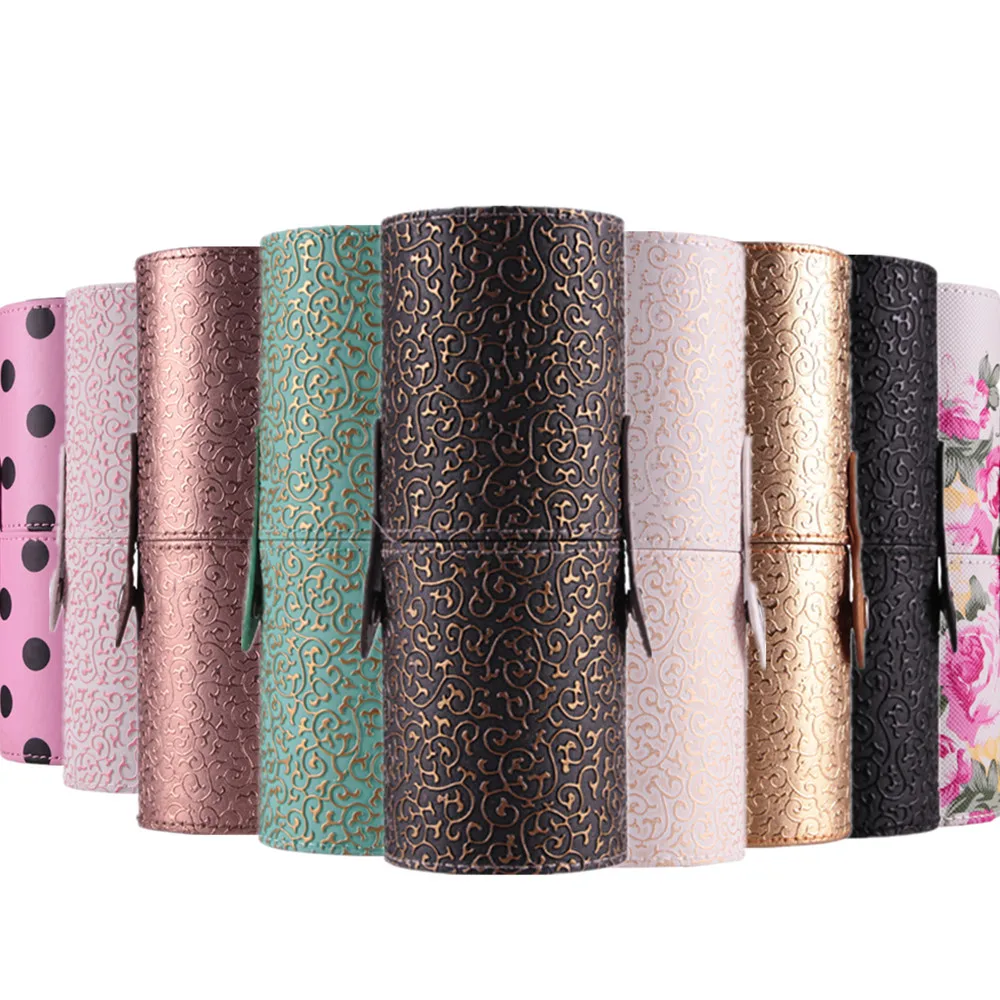 ESSANCEYA 10 видов цветов из искусственной кожи косметические кисти для путешествий