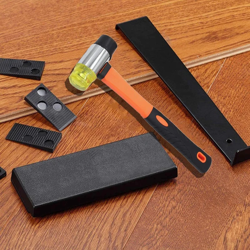 

Laminate Wood Flooring Installation Kit with Solid Tapping Block, for estic & Professional Flooring Installation