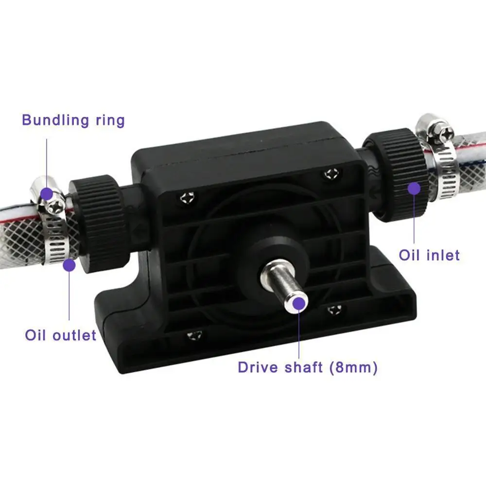 Портативный насос для электродрели самовсасывающие насосы перекачки масла и