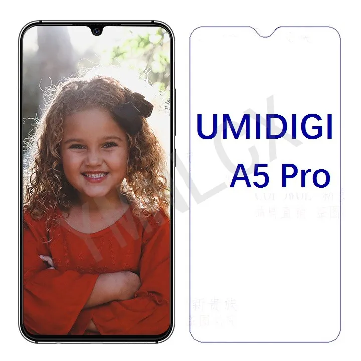 Закаленное Стекло для UMIDIGI A5 Pro Экран Защитная крышка взрывозащищенный мобильный