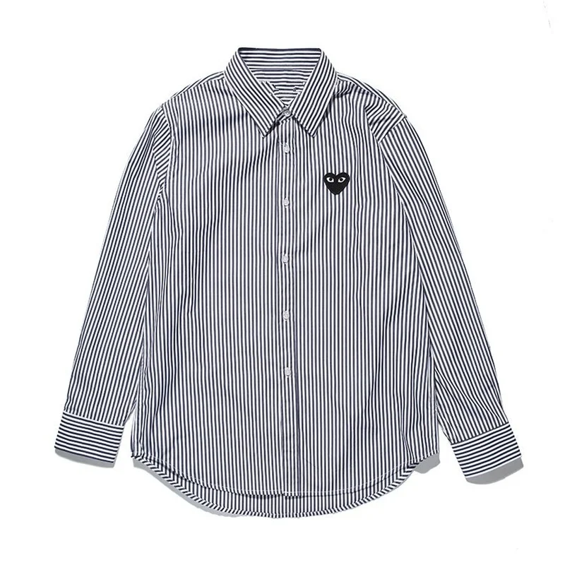 

Shirt men and women lovers stripe Long Sleeve classic bailing love leisure college style