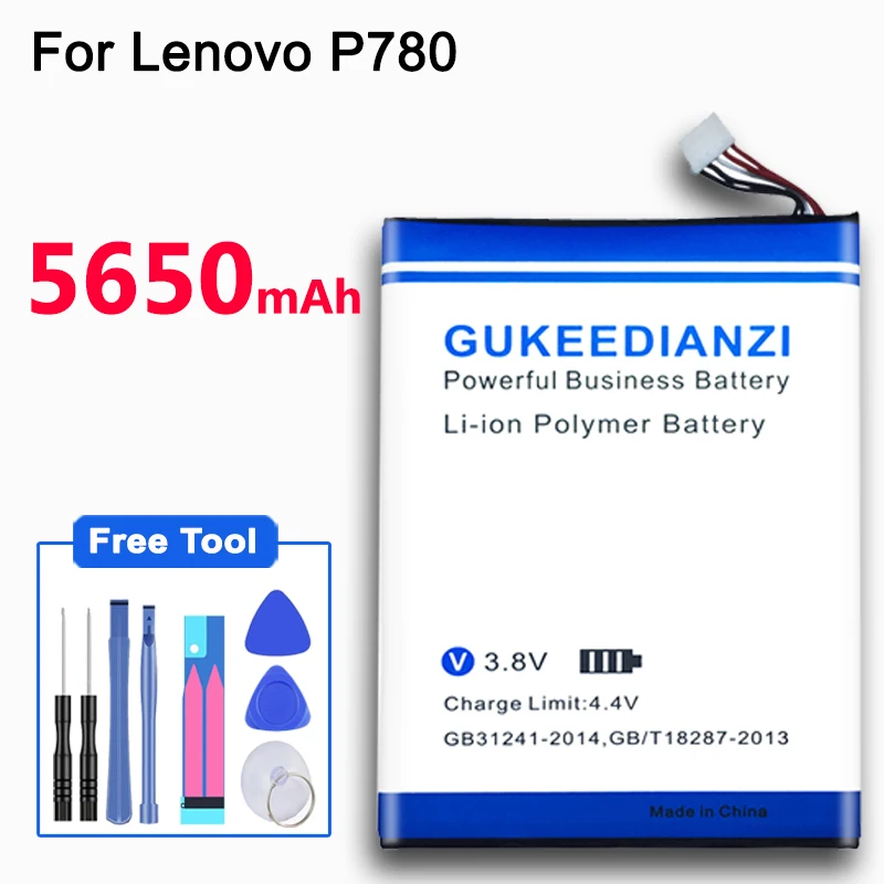 GUKEEDIANZI BL211 BL246 BL210 BL234 BL253 Батарея для lenovo P780 Z90 A536 A606 S820 A5000 A2010 литийионный Аккумулятор для Батарея - Цвет: BL211
