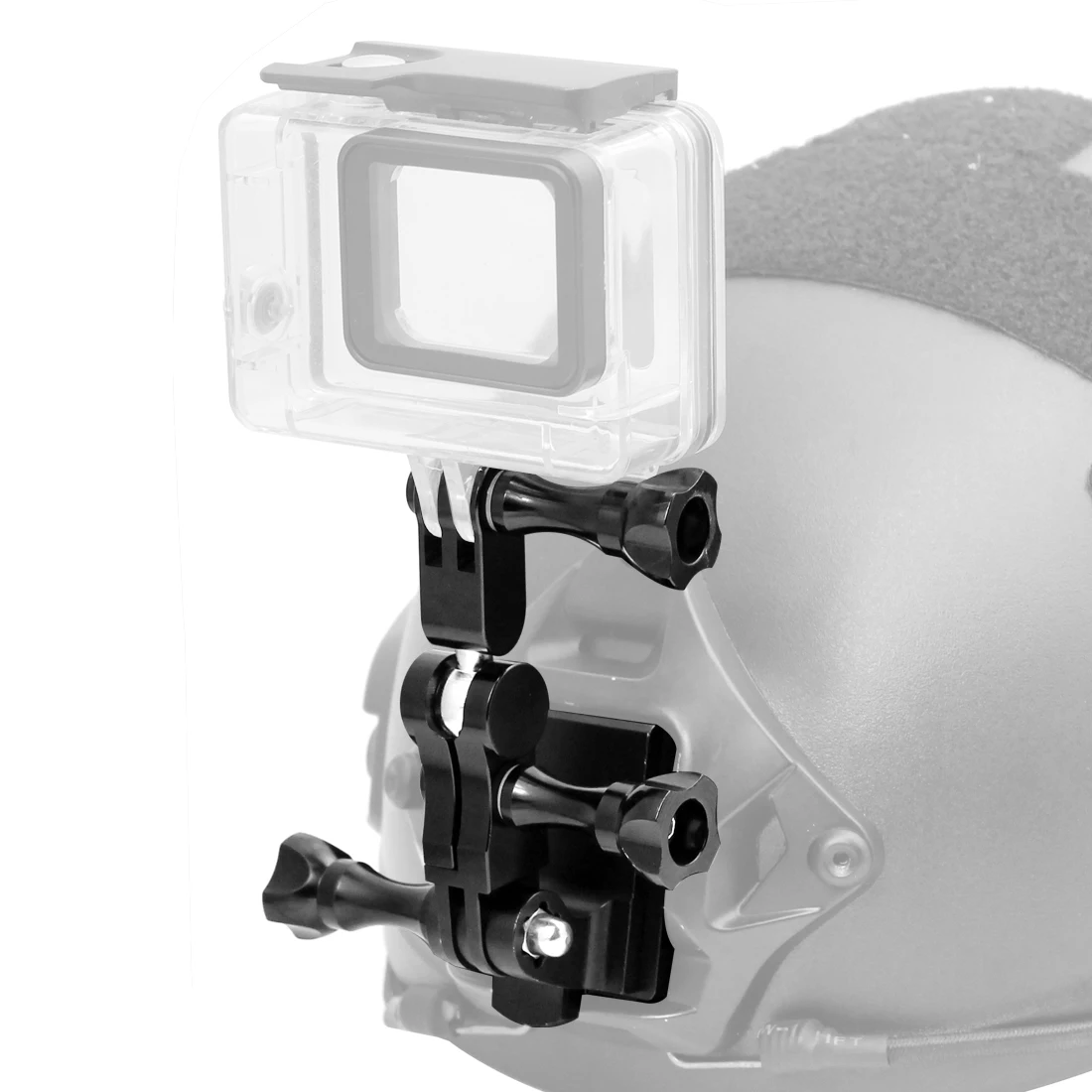 Базовое крепление для регулировки BGNing Gopro hero 9 8 7 EKEN Insta360 ONE R экшн камеры Osmo Штатив