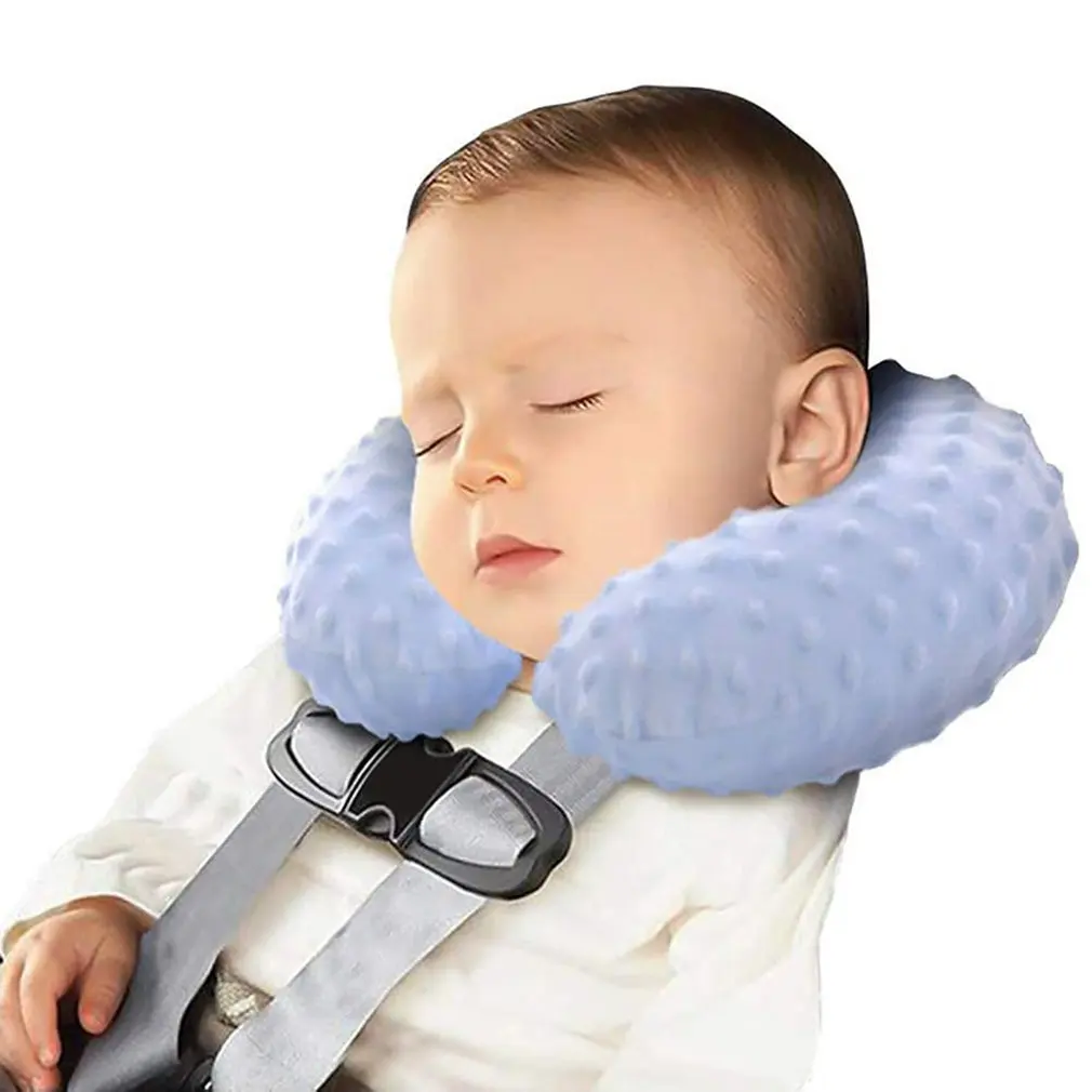 

U-образная Автомобильная подушка для сна, путешествия, самолета, мягкая подушка для шеи для малышей
