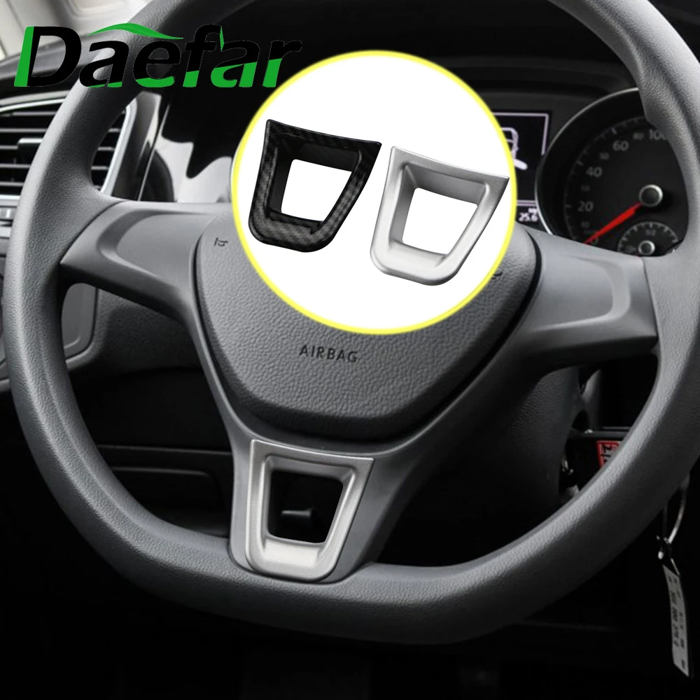 Чехол рулевого колеса автомобиля накладка наклейка подходит для Volkswagen VW Golf MK7 Jetta