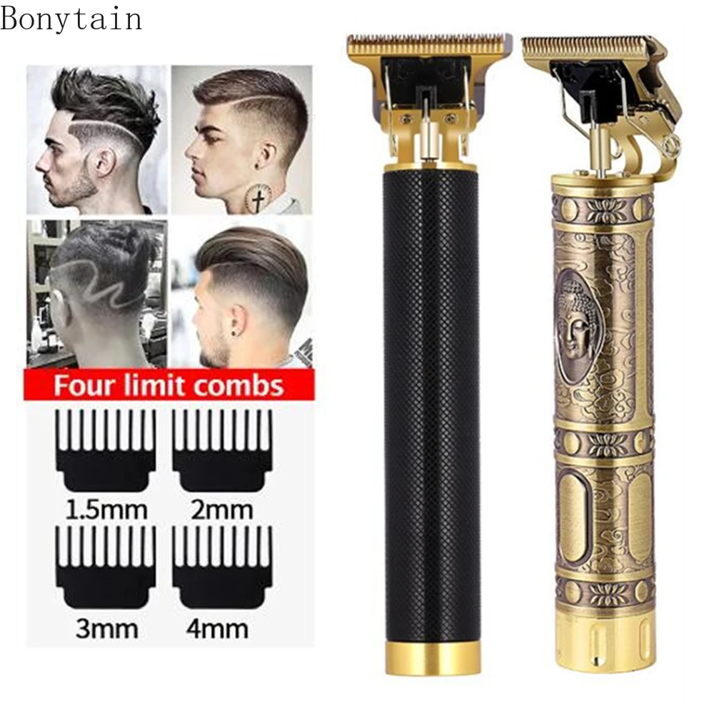 

2021 Electric Hair Clipper Hair Trimmer Rechargeable Shaver Beard Trimmer for Men Professional Barber Hair Cutting Machine USB