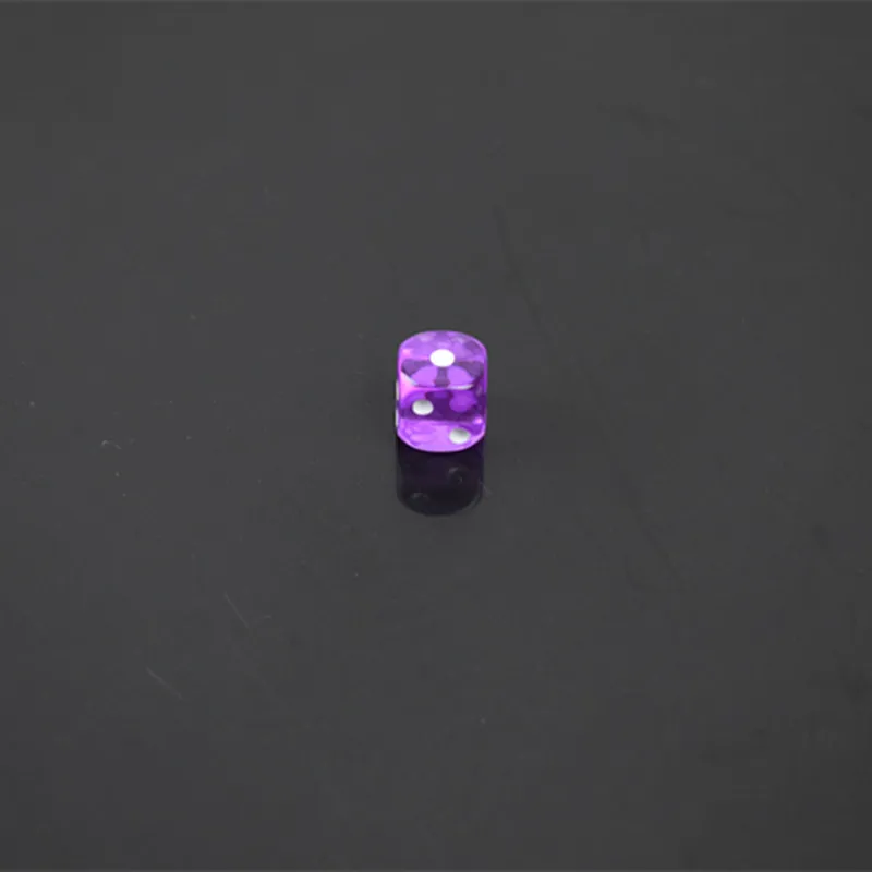 Акриловые прозрачные 6-гранные кубики 10 шт./14 мм цветов высокое качество