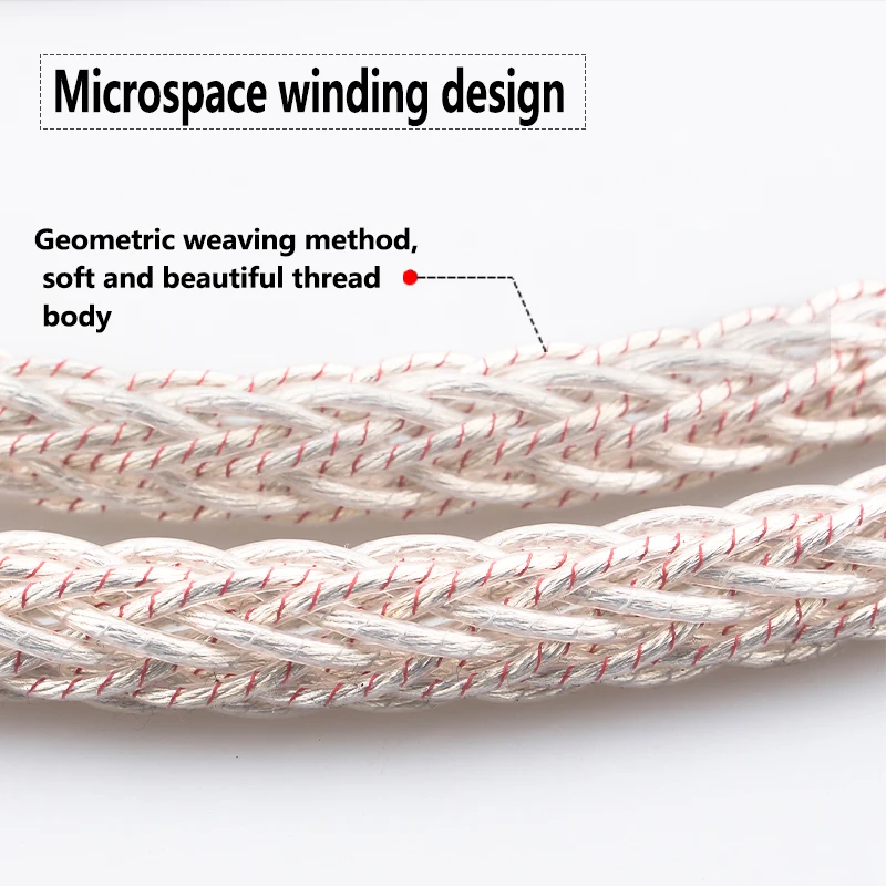 Аудиофил микрокосмический монокристаллический медный посеребренный