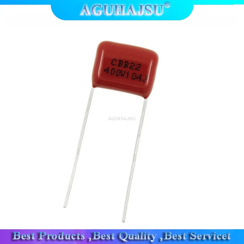 10PCS 400V104J Pitch 10mm 0.1UF 100NF 400V 104 CBB Polypropylene film capacitor new |