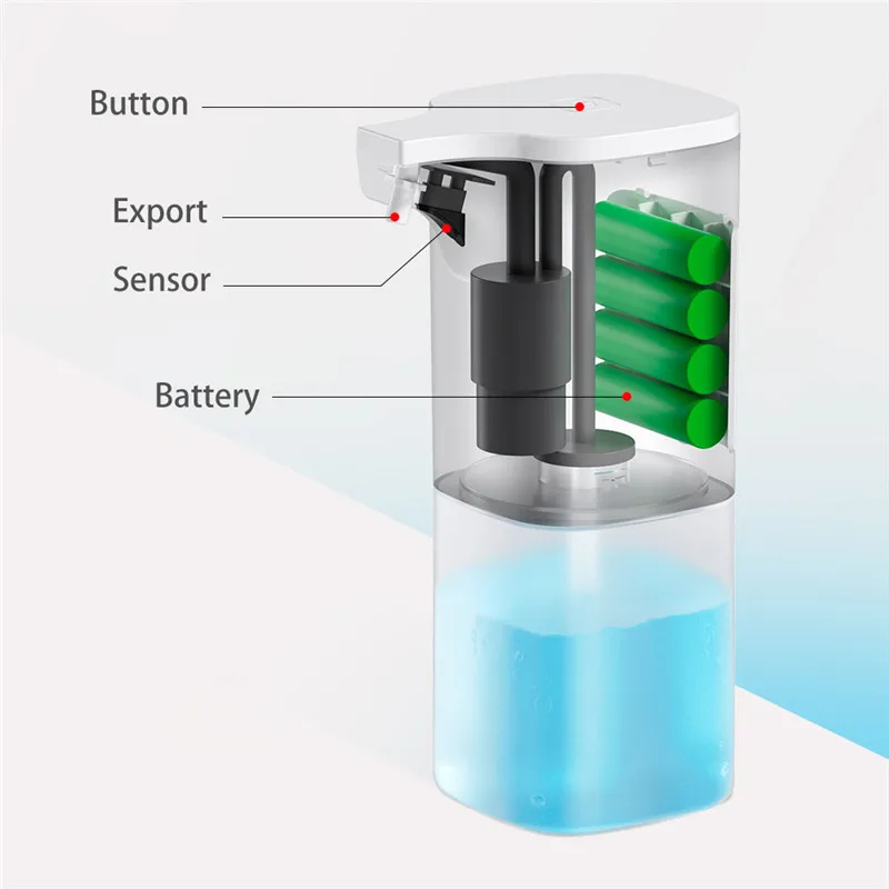 Автоматический дозатор мыла Электрический для диспенсер ванной комнаты умный