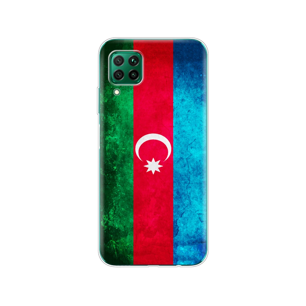 Чехол для huawei p40 lite E p40 pro P smart 2020, чехол для huawei Y5P Y6P  Y7P Y8P Y6S Y9S NOVA 5T, флаг Азербайджана, Сирии, Израиля | AliExpress