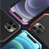 luxurious shock proof armor element metal case for the iphone 12 11 mini pro xs max hard aluminum plastic case for iphone x 8 7
