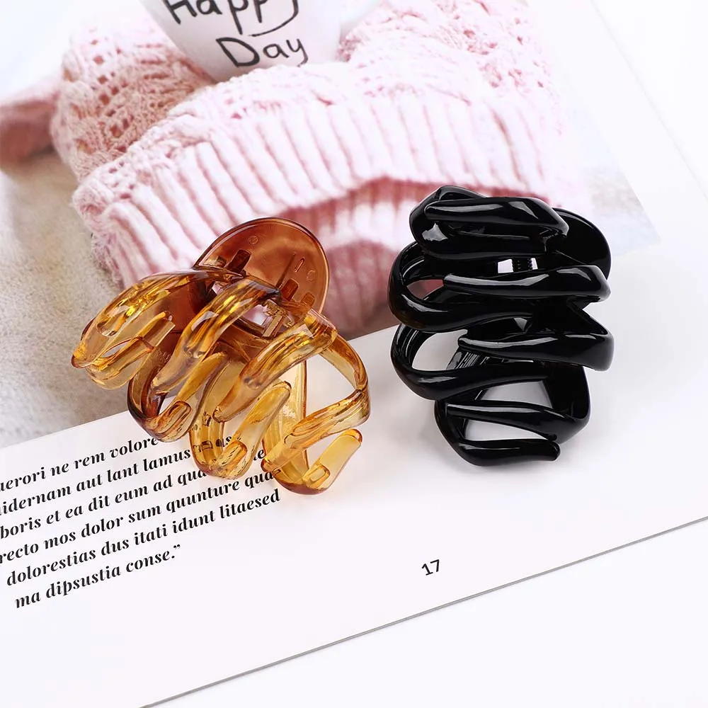 Новый женский щупальца осьминога заколки для волос ручка в форме сердца