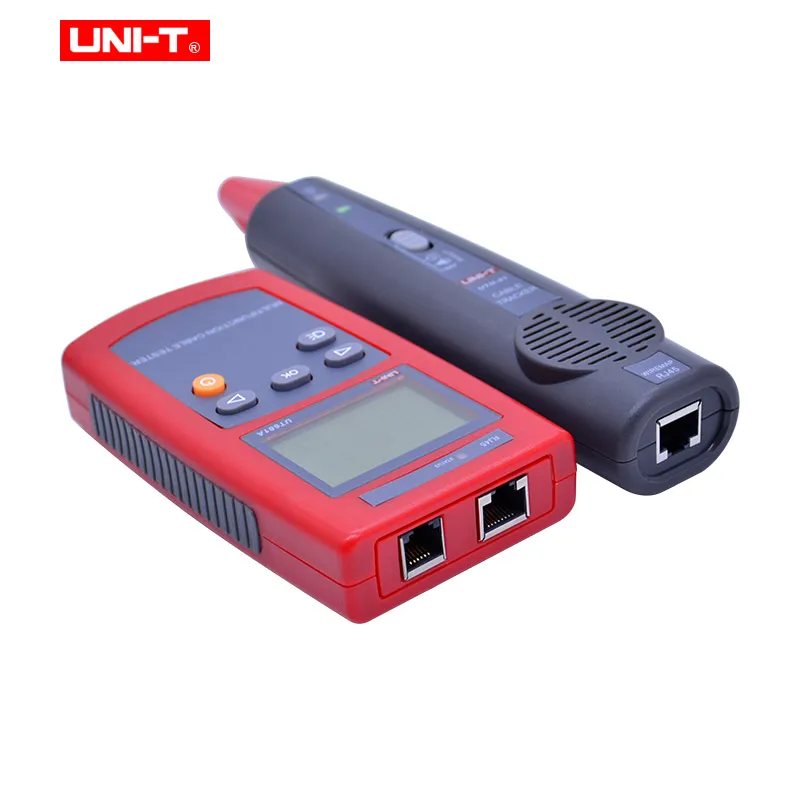 UNI T UT681A Многофункциональный сетевой тестер набор для поиска кабеля с проверкой