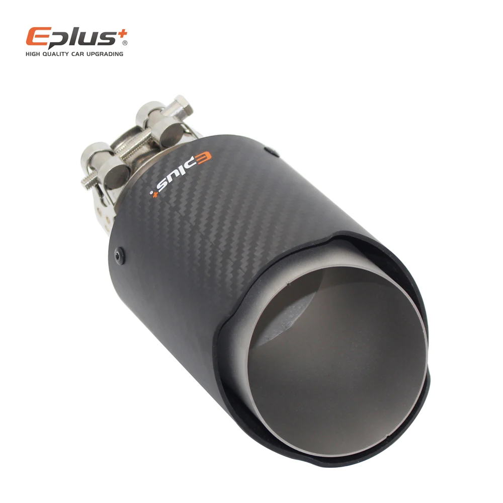 Насадка На глушитель EPLUS универсальная из углеродного волокна для Akrapovic |