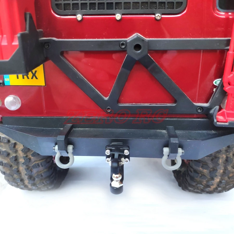 Полностью металлический прицеп 1/10 сцепное устройство приемник буксировочный