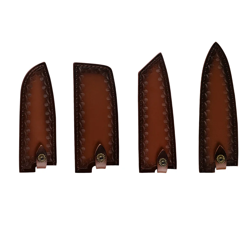 Чехлы для ножей мясника Защитные чехлы лезвий из искусственной кожи защитные