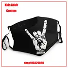 Маска для рук Rock моющаяся многоразовая маска для лица для взрослых DIY маска для взрослых