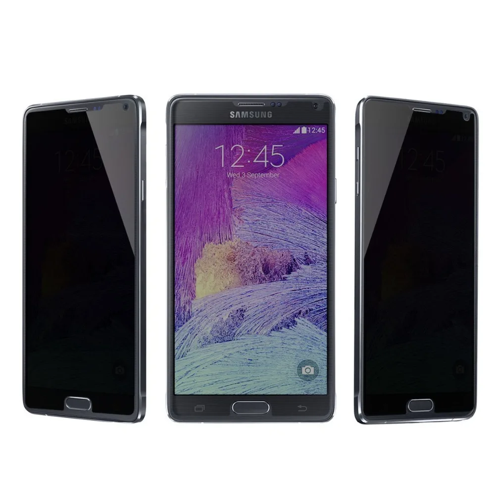 Закаленное стекло 9 H для samsung Galaxy NOTE2 NOTE3 NOTE4 NOTE5 2.5D Защитное сохранения личной