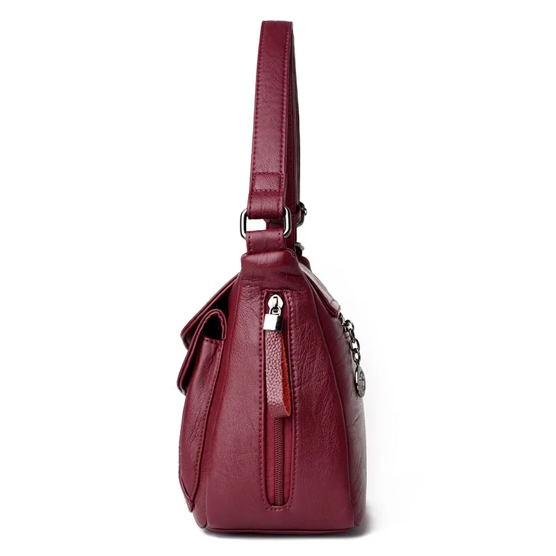 

Winter Style Soft Leather Luxury Handbags Women Bags Designer Woman Messenger Shoulder Crossbody Bags For Women Sac A Main
