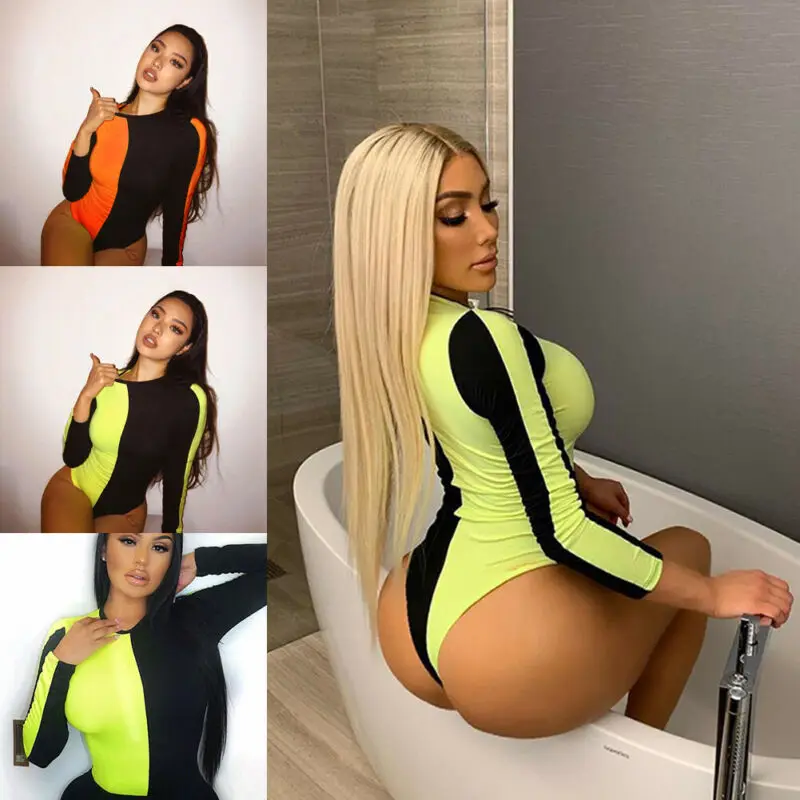 Брендовые новые женские костюмы сексуальное женское обтягивающее трико
