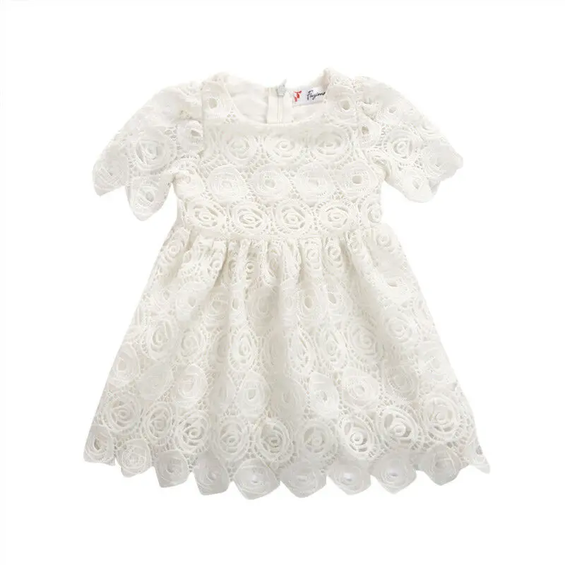 0-24M Princess Wedding Party Prom Birthday Dress Lace Tutu Dresses For Baby Girl | Мать и ребенок