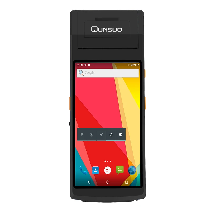 

PDA5501 Build in Bluetooth Printer Android Handheld POS Machine