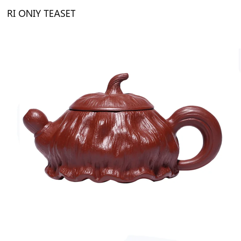 

190ml Raw Ore Dahongpao Tea Pot Yixing Purple Clay Teapots Household Filter Beauty Kettle Chinese Tea Ceremony Accessories