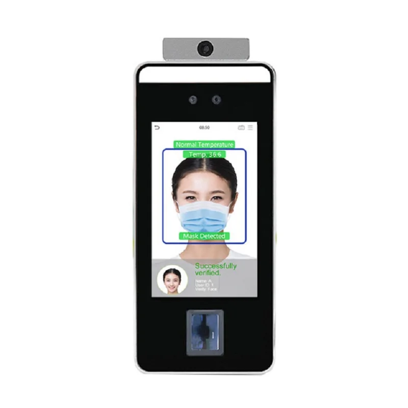 

ZK Xface600-Plus лицевая сторона ладони распознавания бесконтактных Температура измерения доступа Управление интеллигентая (ый) терминал учета р...