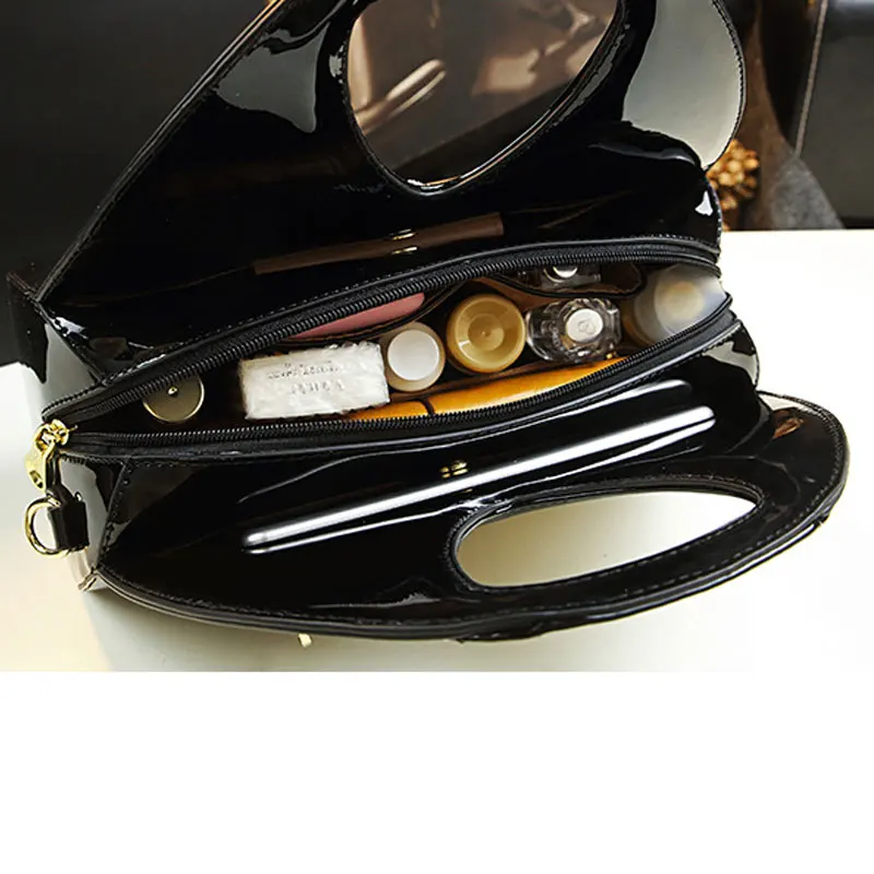 High Grade Leather Women's Bag With Diamond Dumpling Bag Pure Leather Shoulder Bag Handbag Temperament Messenger Bag Middle Aged