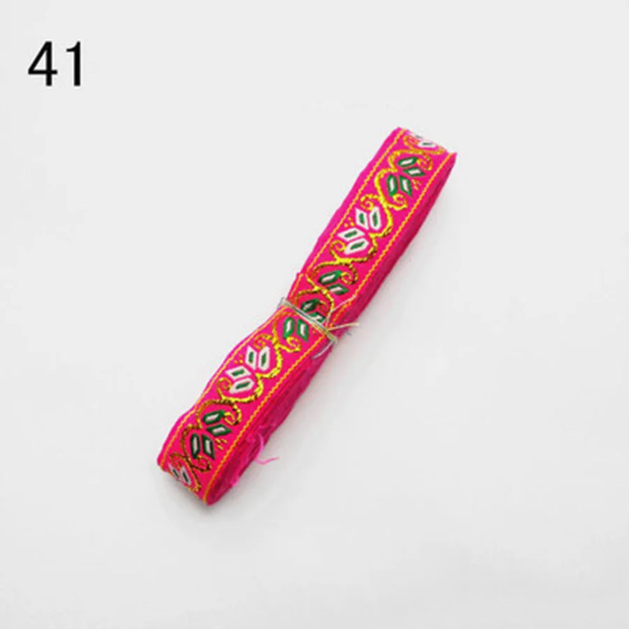 6 8 м/лот 20 мм Этническая тесьма вышивка ткань кружева шитье планки племени Индия