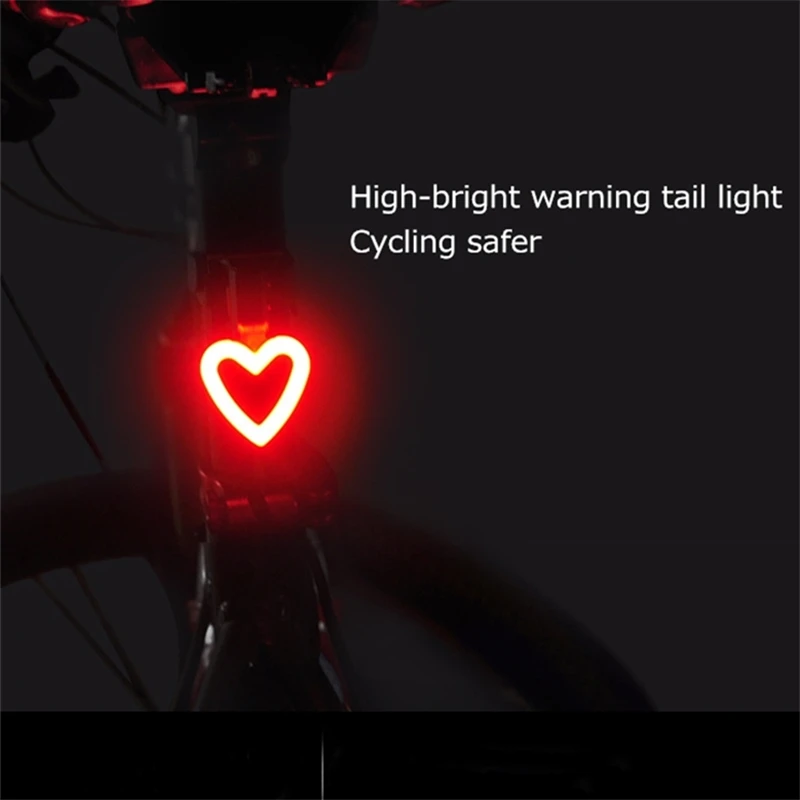 Bikeboy Bicycle Tail Light USB Rechargeable Mountain Road Cycling LED Flashing Safety Warning Light Waterproof Bike Accessories
