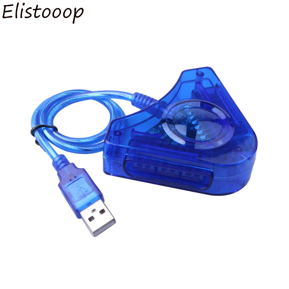 Для PS2 консоли Joypad игровой USB двойной плеер конвертер адаптер кабель Playstation 2 PC