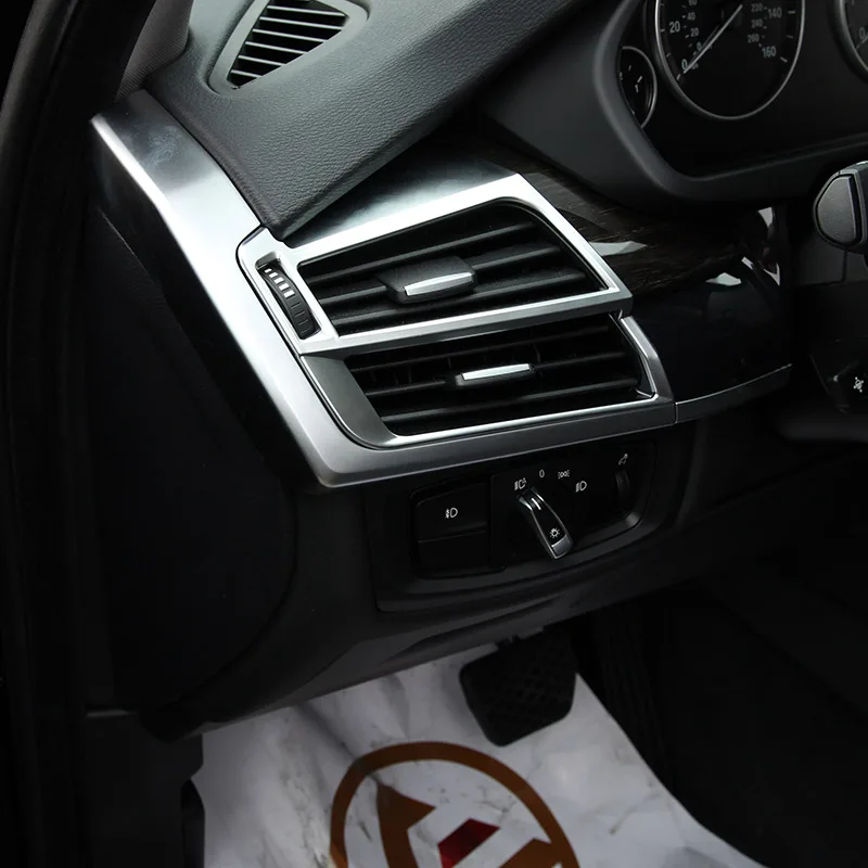 Для BMW X5 f15 X6 F16 2014 2018 ABS хромированная/углеродная текстура автомобильный