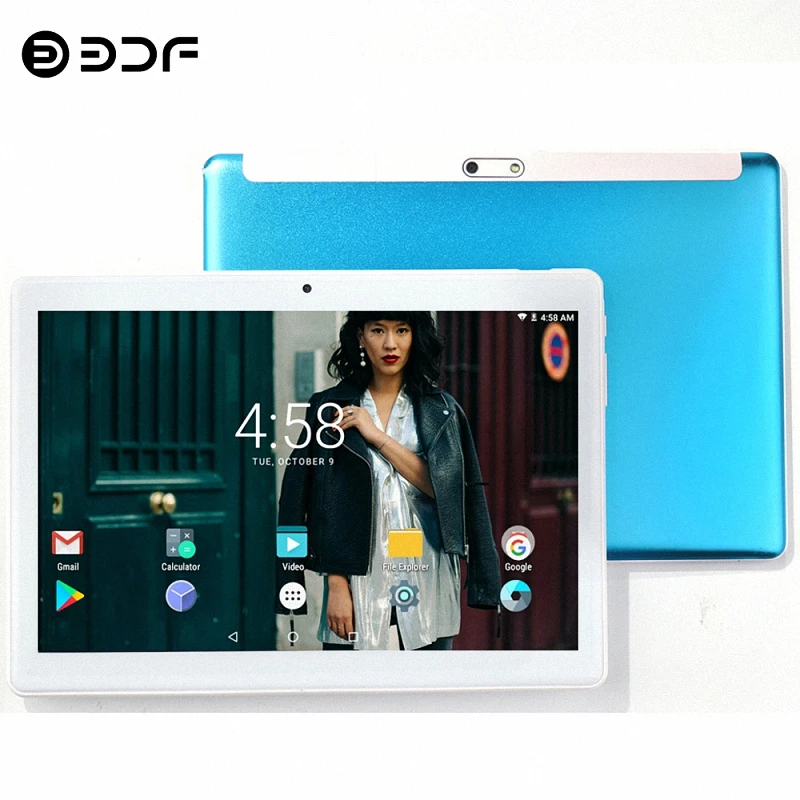 BDF Pro планшет экран 10 1 дюймов Android 9 0 2 ГБ/32 ГБ Восьмиядерный | Компьютеры и офис