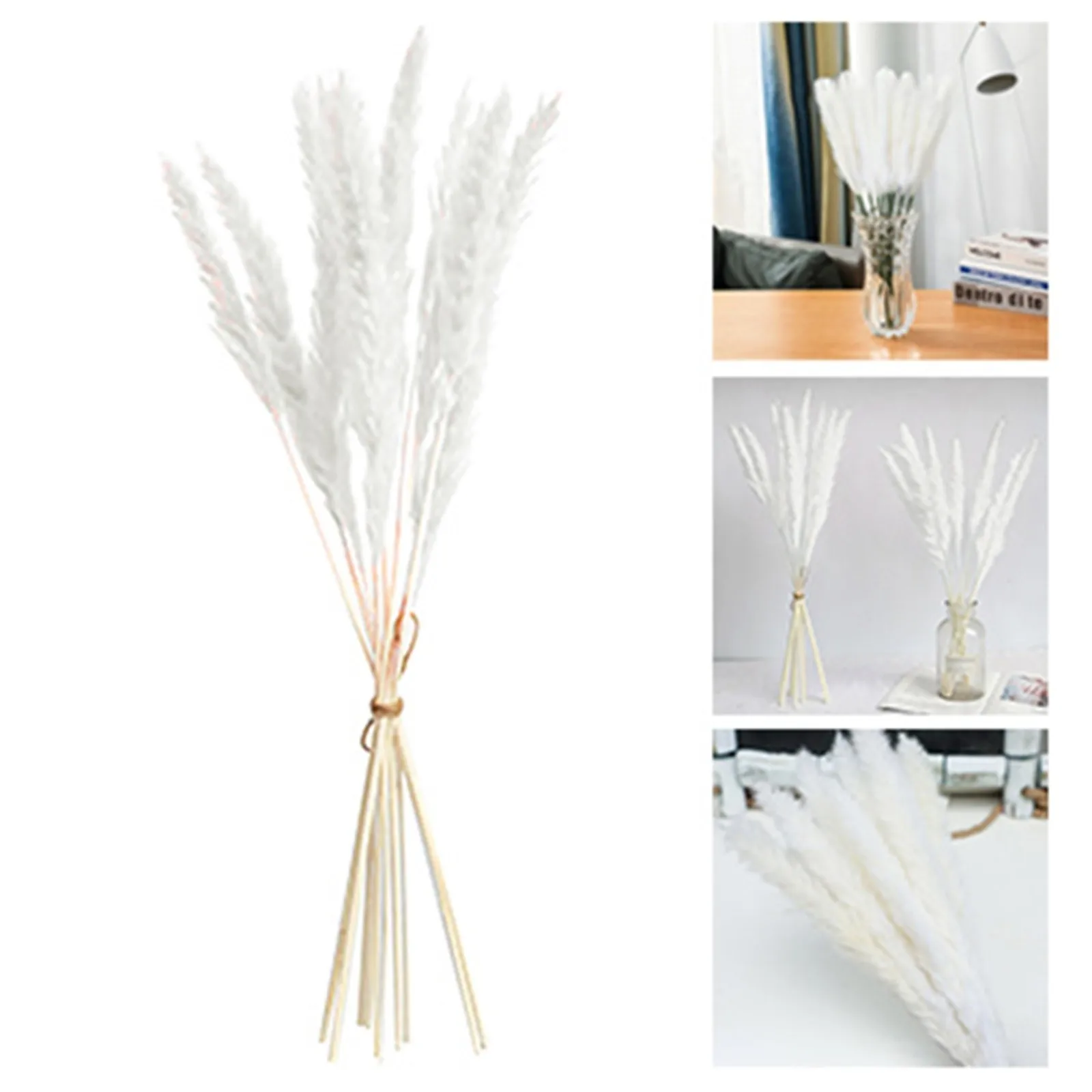 Сушеные украшения 15 шт. сушеные цветы вазы имитация букета ветки украшение для